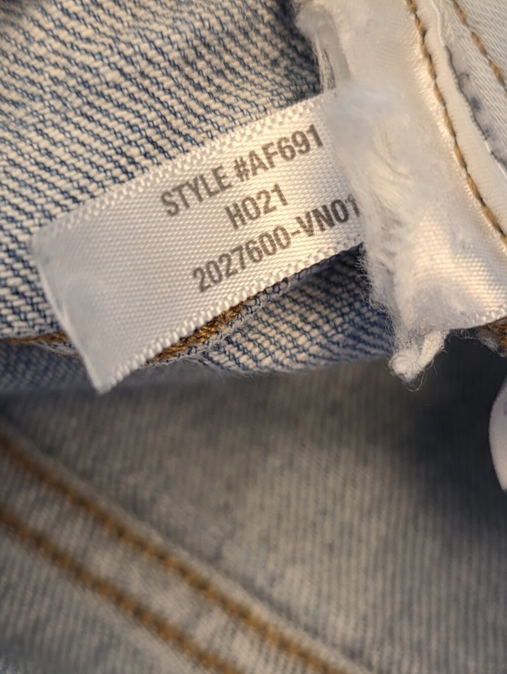 Madewell The Perfect Vintage Jean Women's Size 28 High Rise Frayed Raw Jeans - Picture 13 of 13